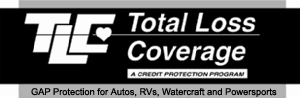 TLC Gap Protection for Autos, RVs, Watercraft and Powersports